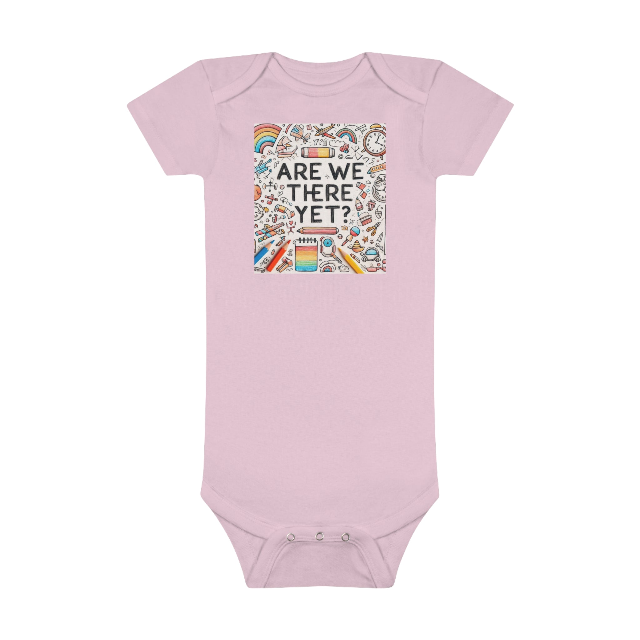 “Are We There Yet?” Baby Short Sleeve Onesie®