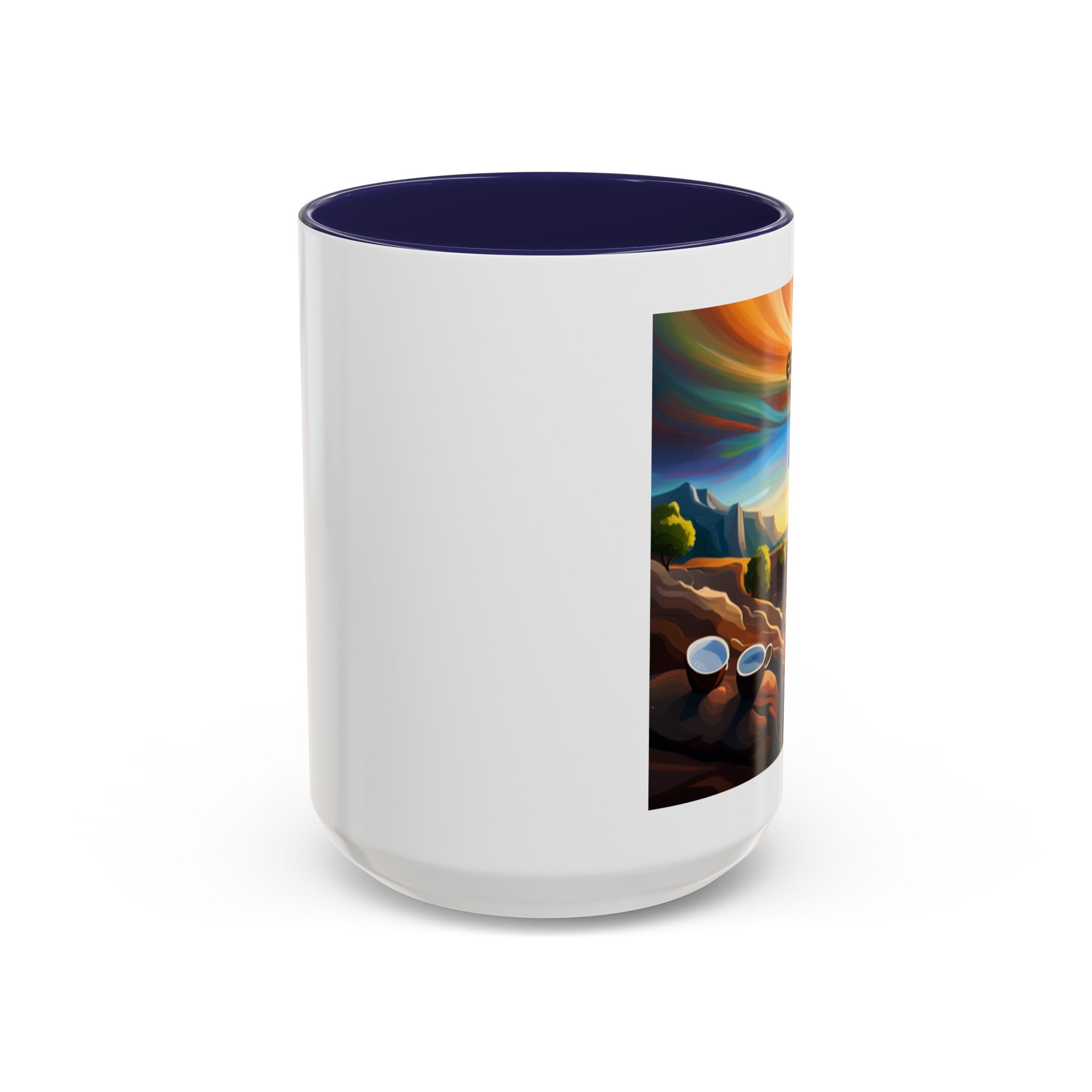 "Earth, Wind, and Fire" Accent Coffee Mug (11, 15oz)