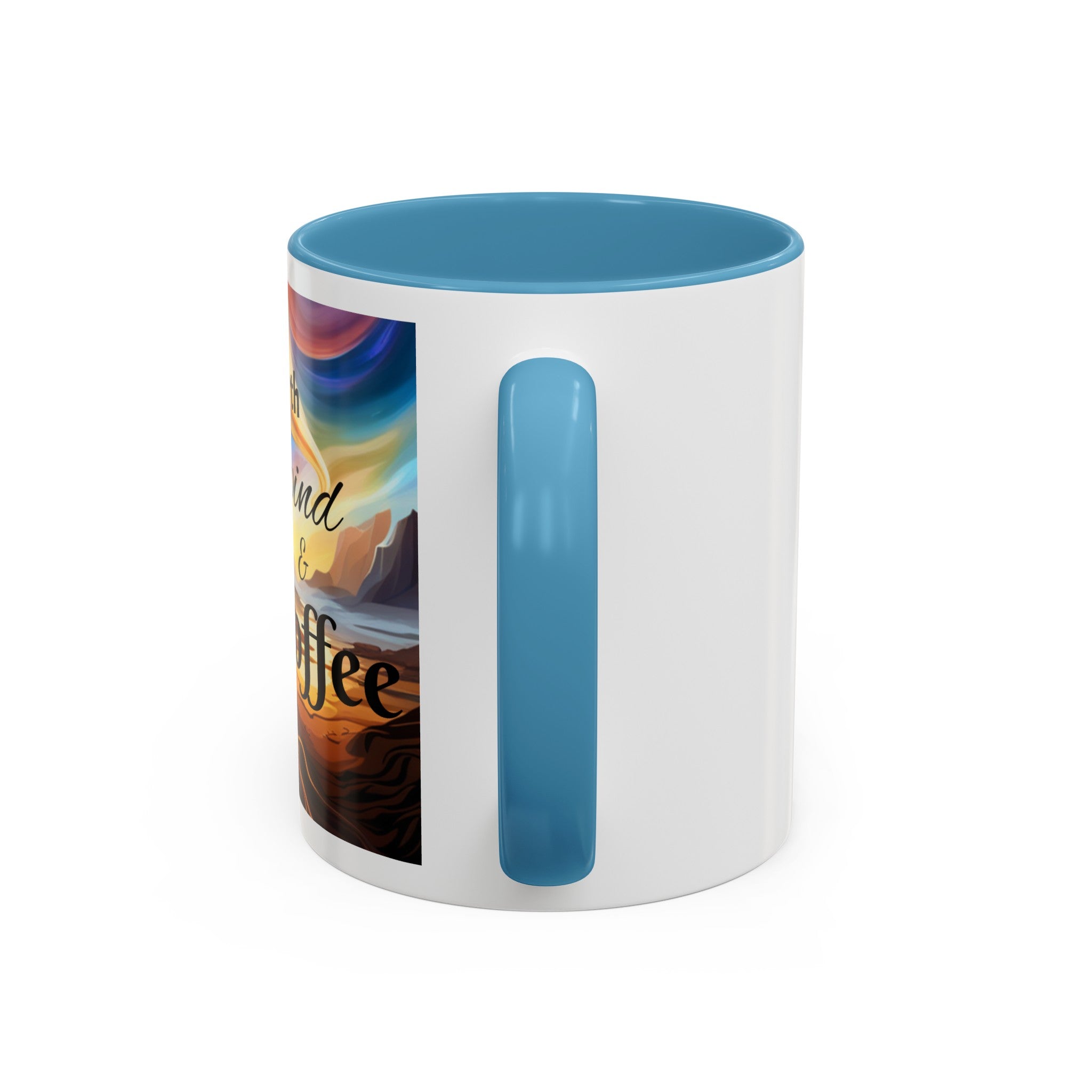 "Earth, Wind, and Fire" Accent Coffee Mug (11, 15oz)