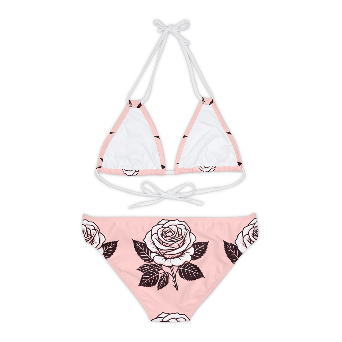 Strappy Bikini Set (AOP) - OLM Store