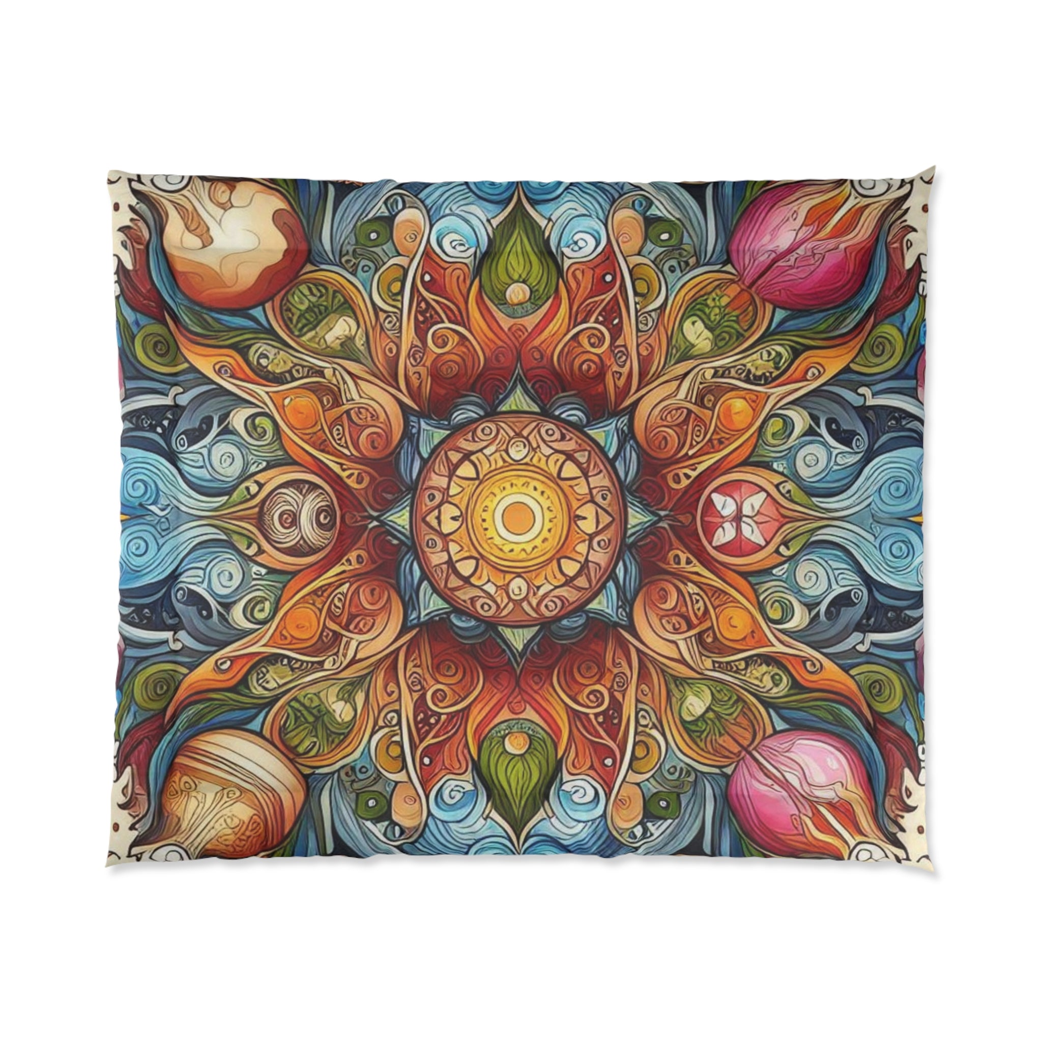 Earth, wind and, fire and earth Comforter
