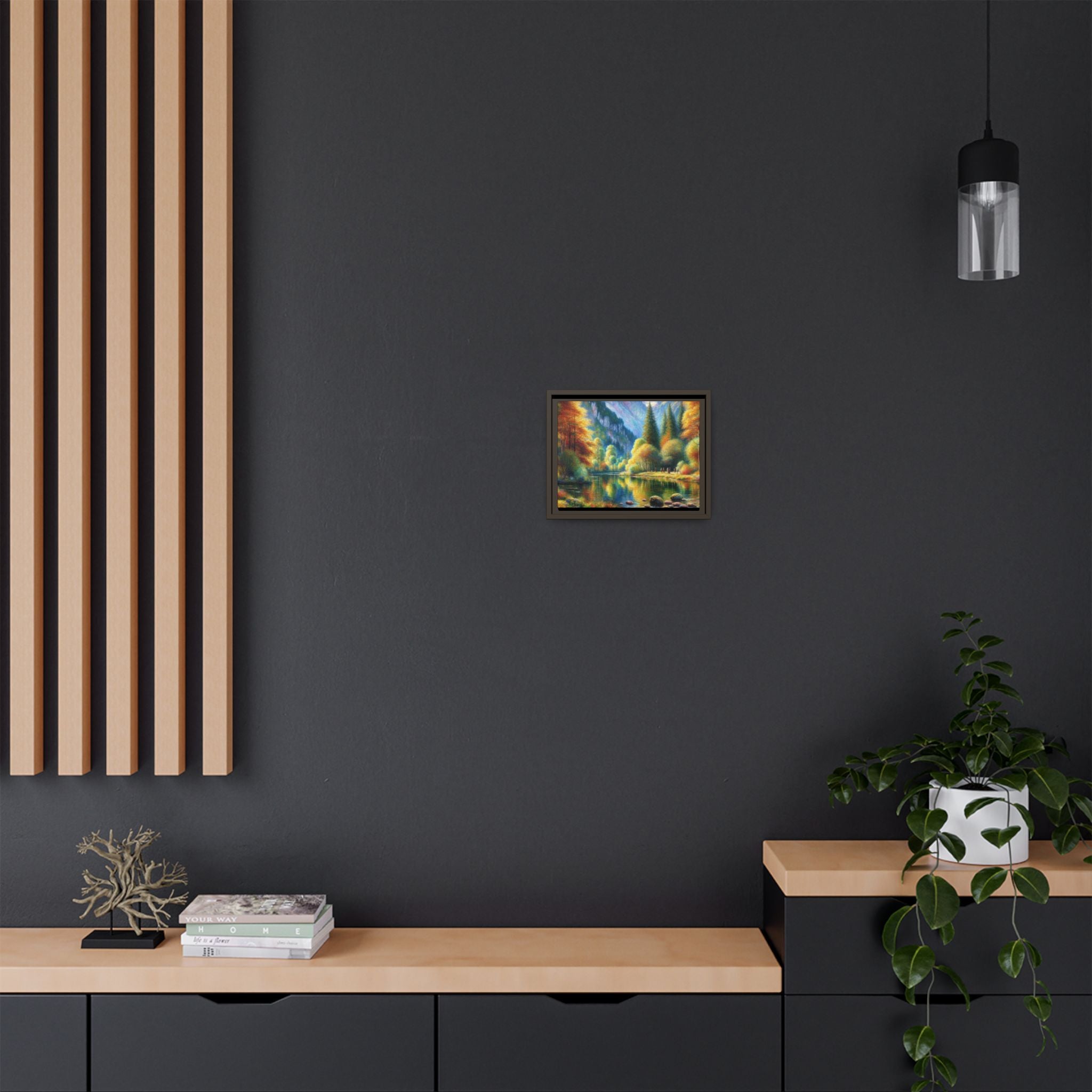 Michelangelo-Style Nature Canvas Painting