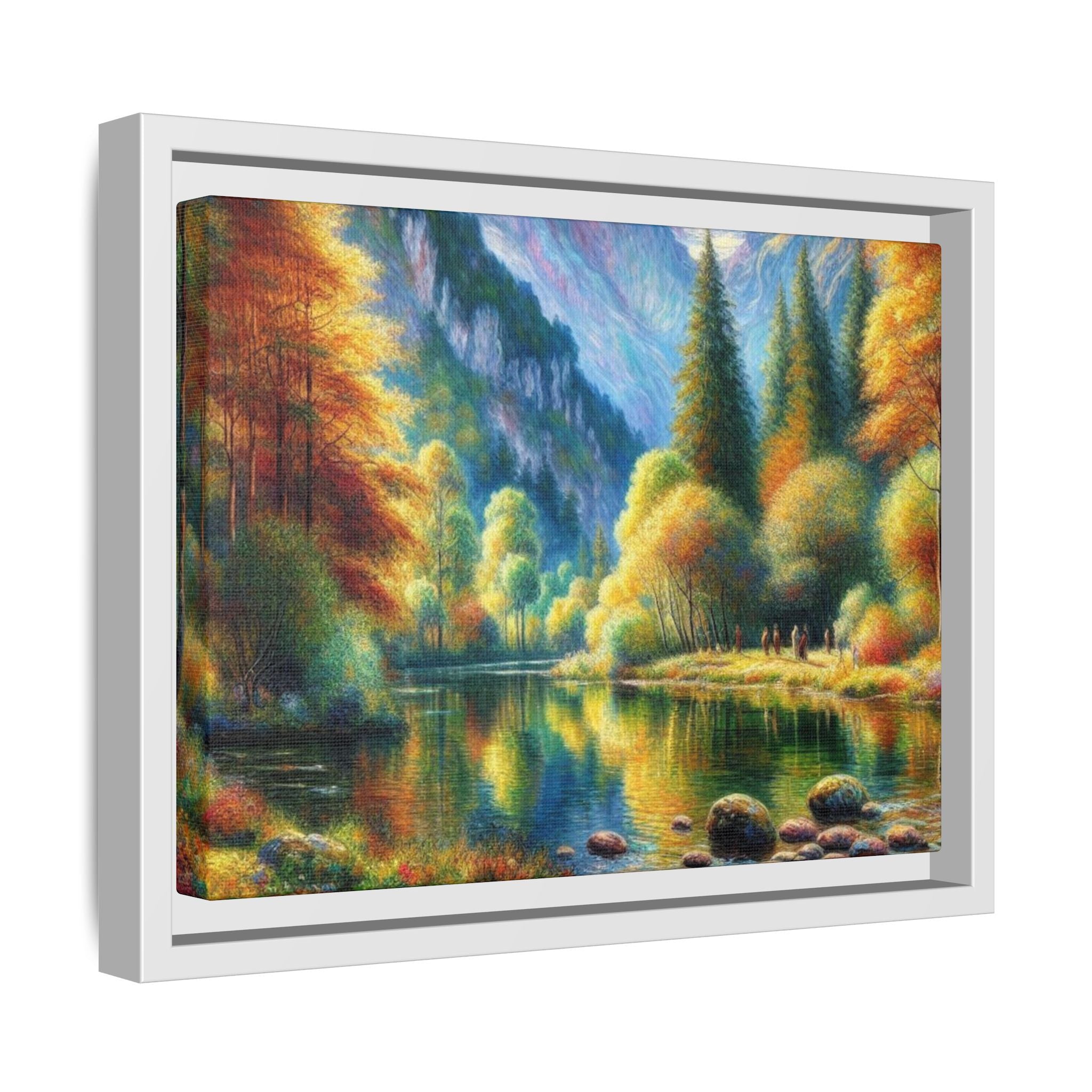 Michelangelo-Style Nature Canvas Painting