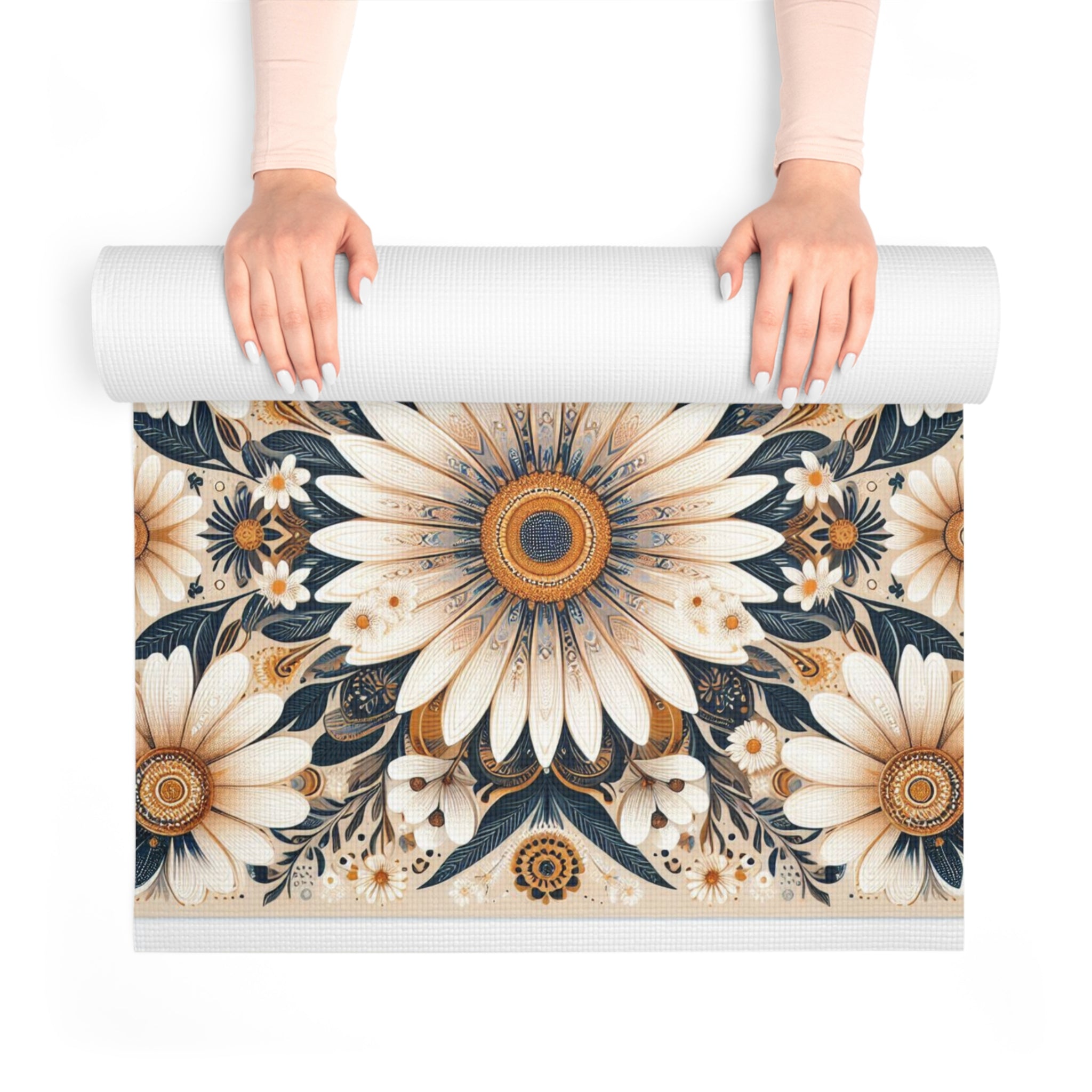 Foam Wild Daisy Yoga Mat