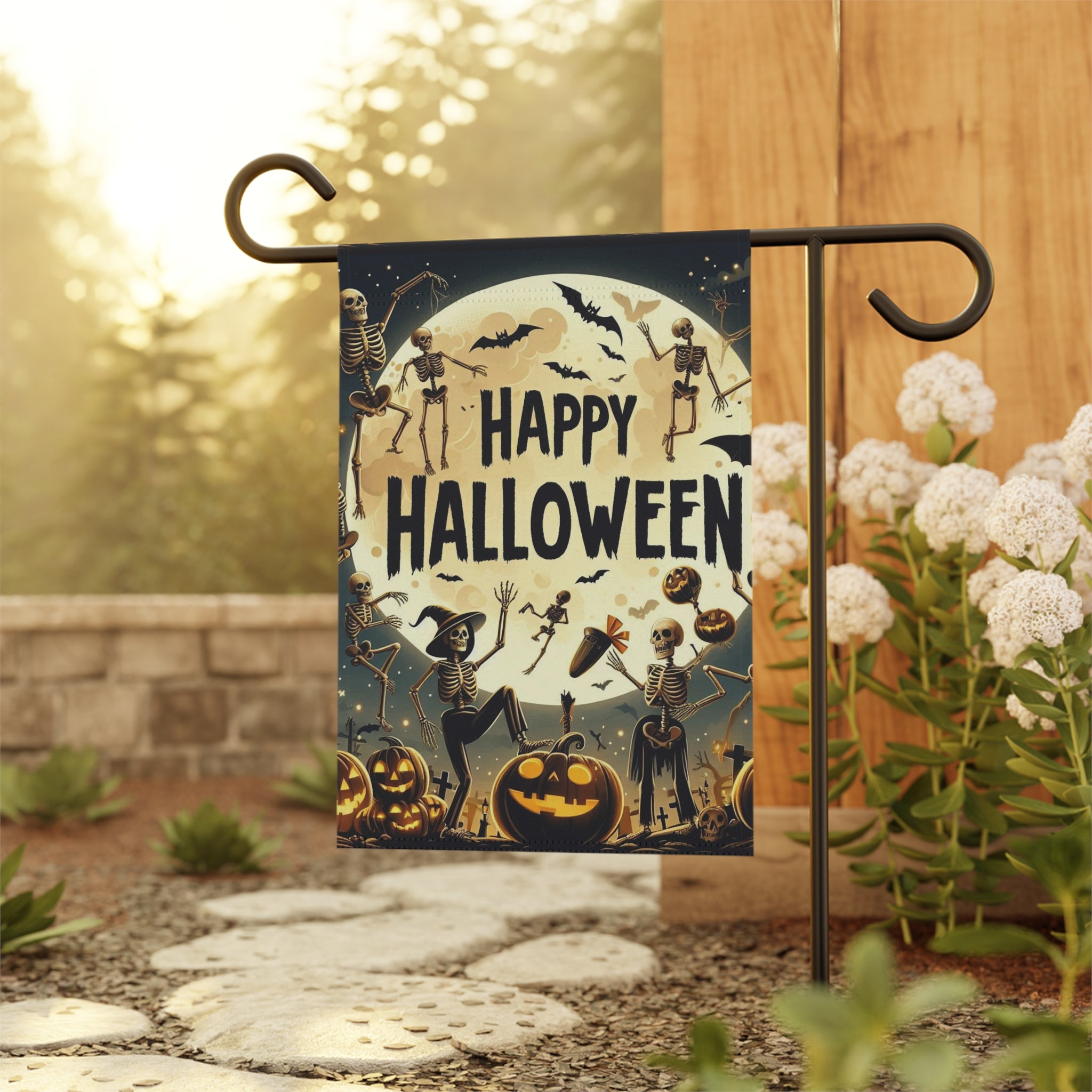 Spooky Halloween Garden & House Banners