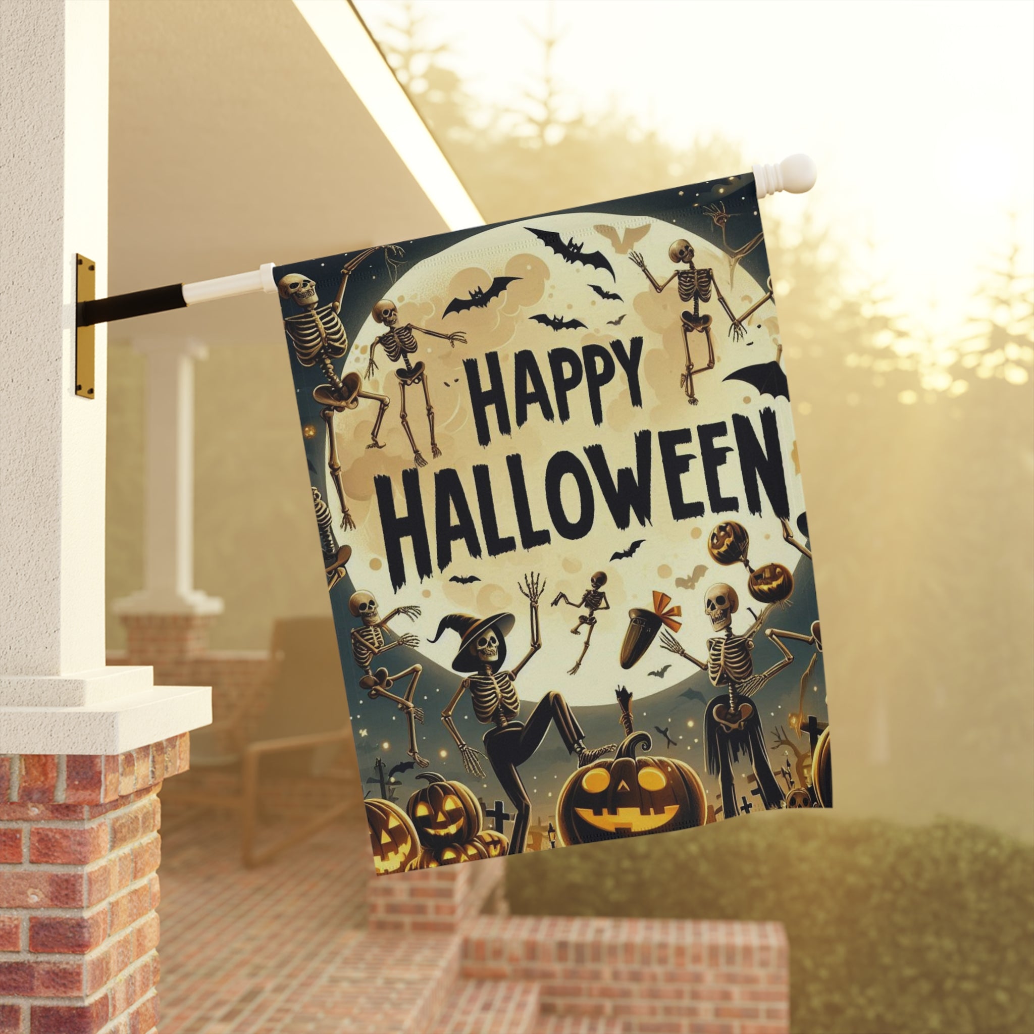 Spooky Halloween Garden & House Banners