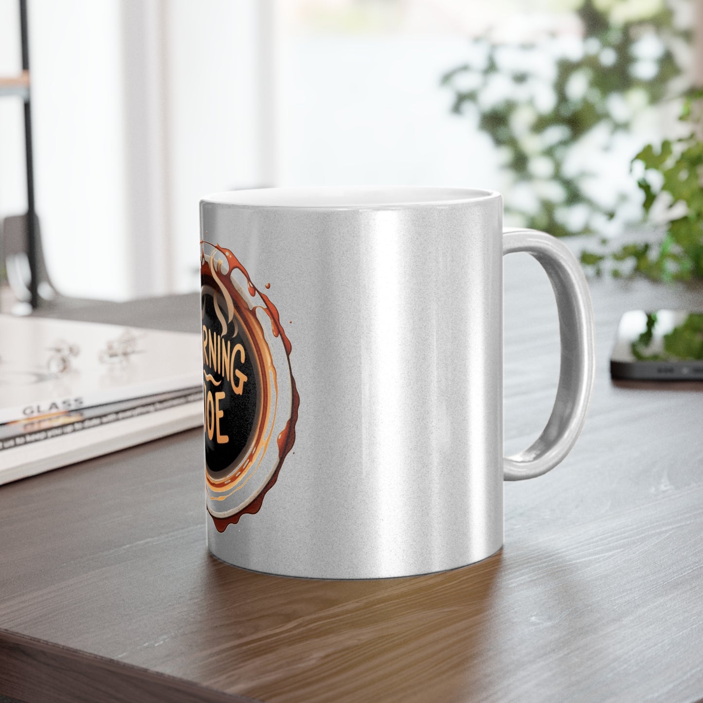 Morning Joe Collection: Metallic Mug (Silver\Gold)