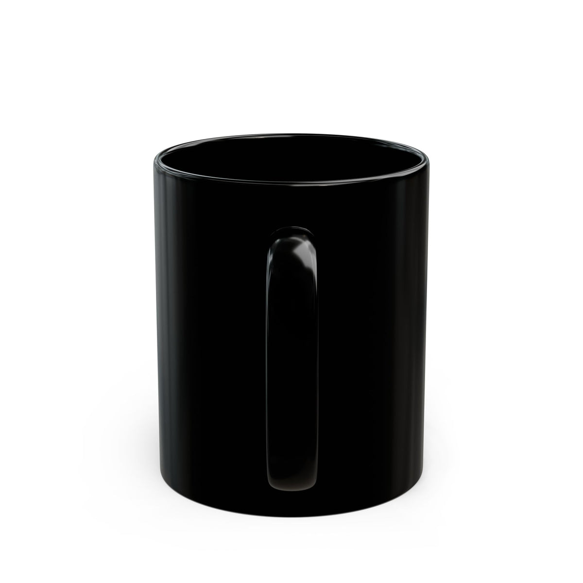 Snowman Black Mug (11oz, 15oz)