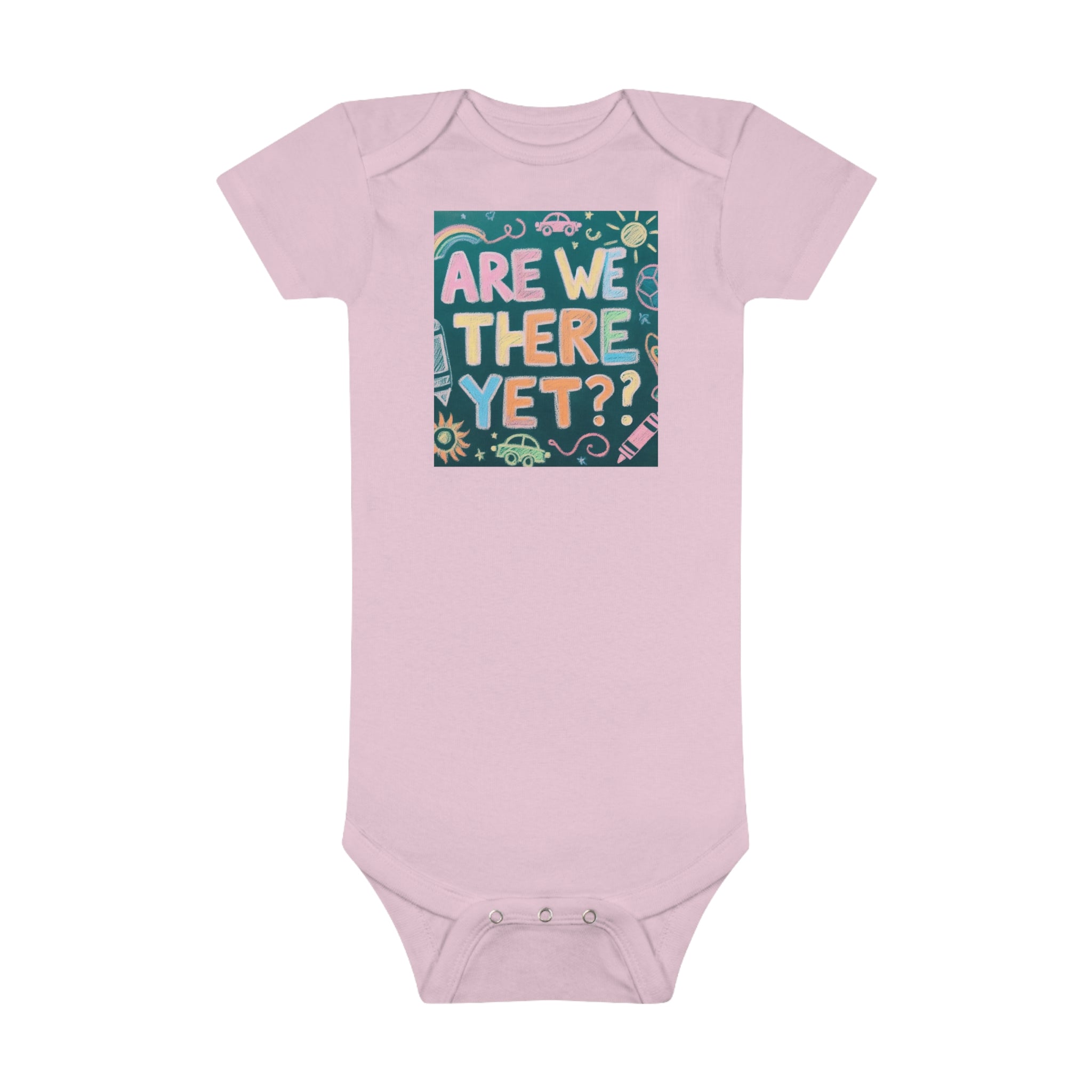 “Are We There Yet?” Baby Short Sleeve Onesie®