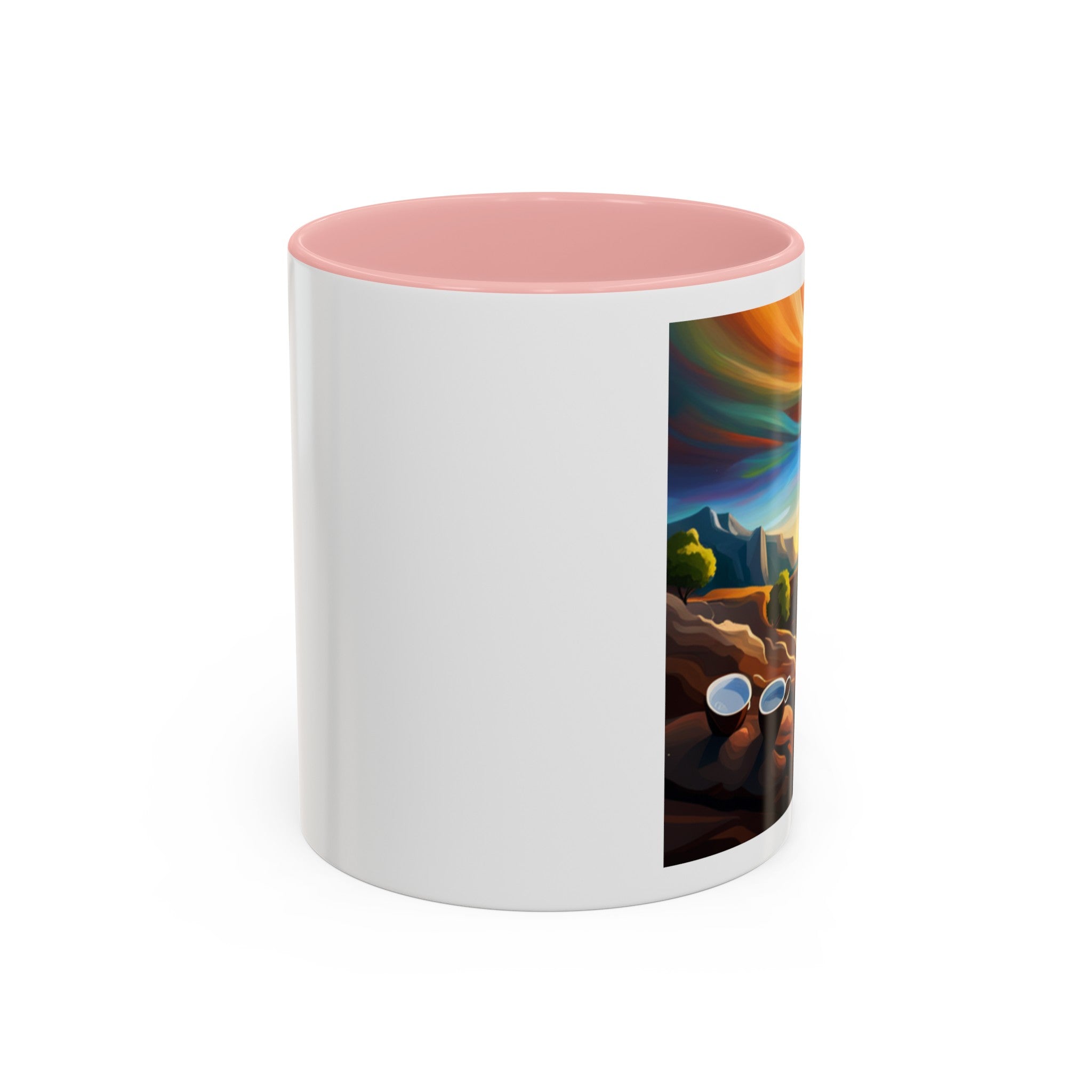 "Earth, Wind, and Fire" Accent Coffee Mug (11, 15oz)