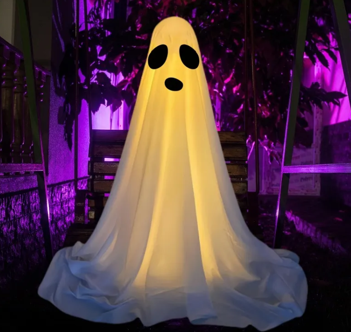 Ghost Halloween Decorations – Hanging Cloth Ghosts in Multiple Styles | Small & Large Sizes for Indoor & Outdoor Spooky Décor