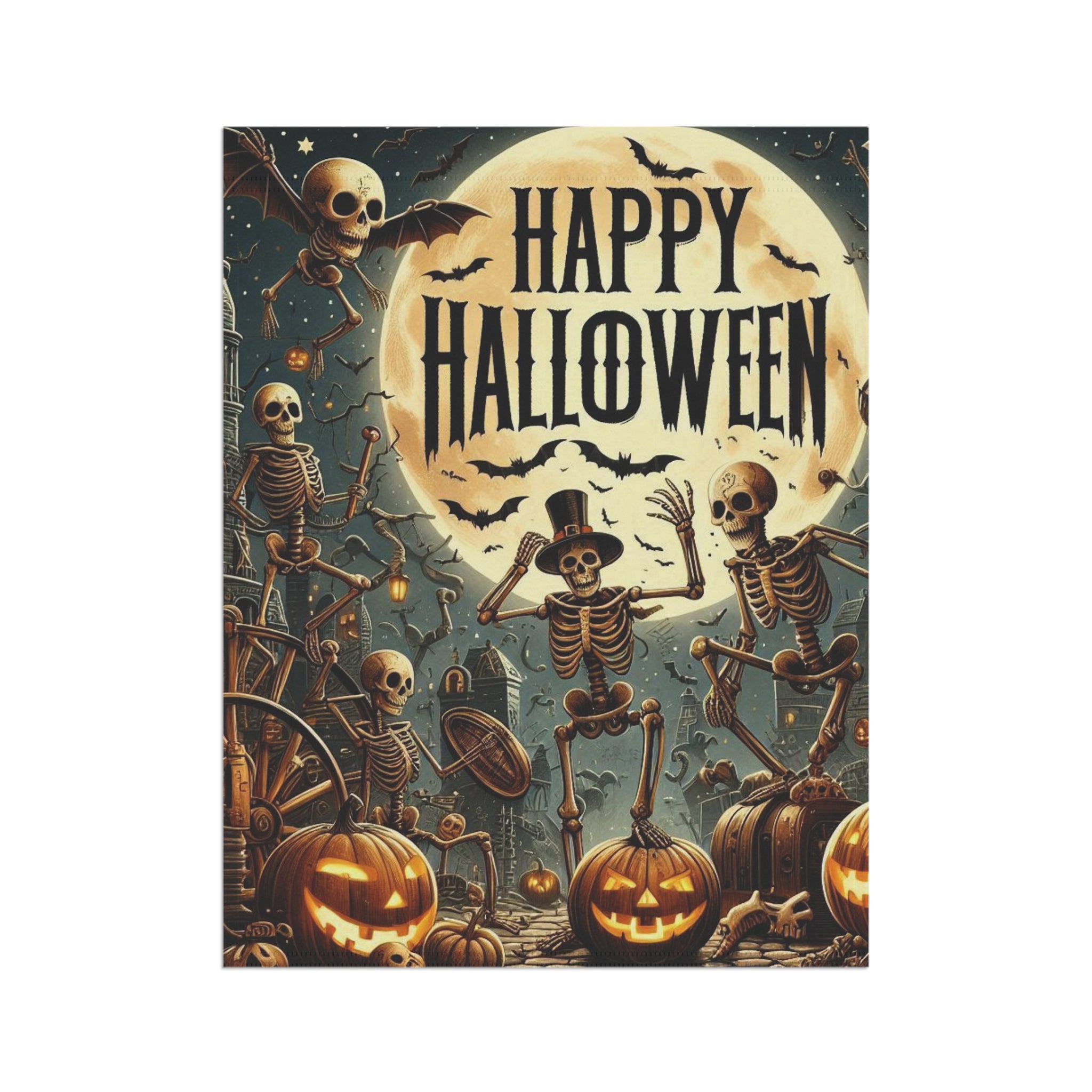 Spooky Halloween Garden & House Banner