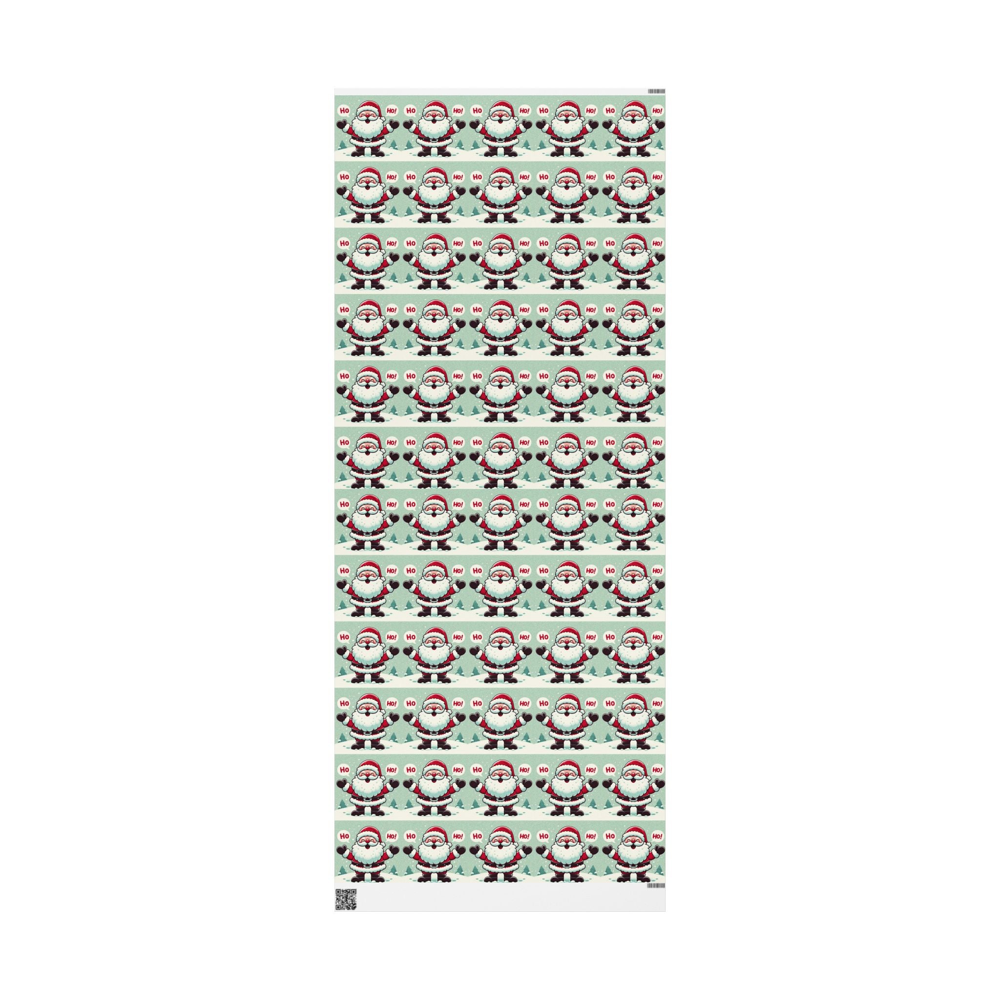 Santa Ho, Ho Print Wrapping Paper