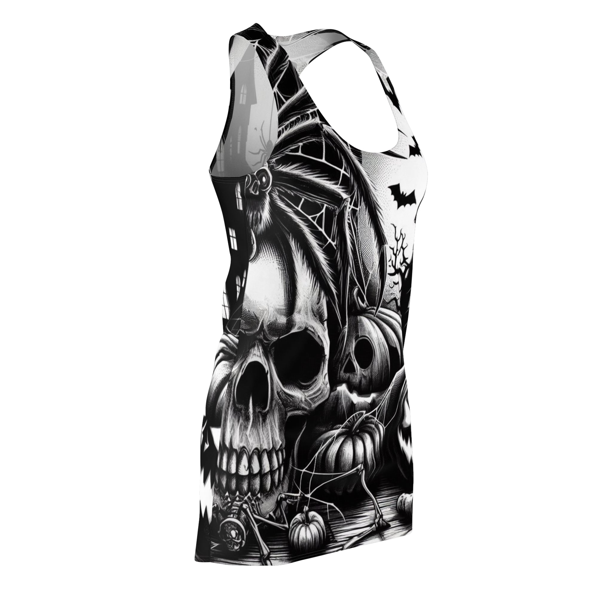 Women's Cut & Sew Racerback Dress (AOP)