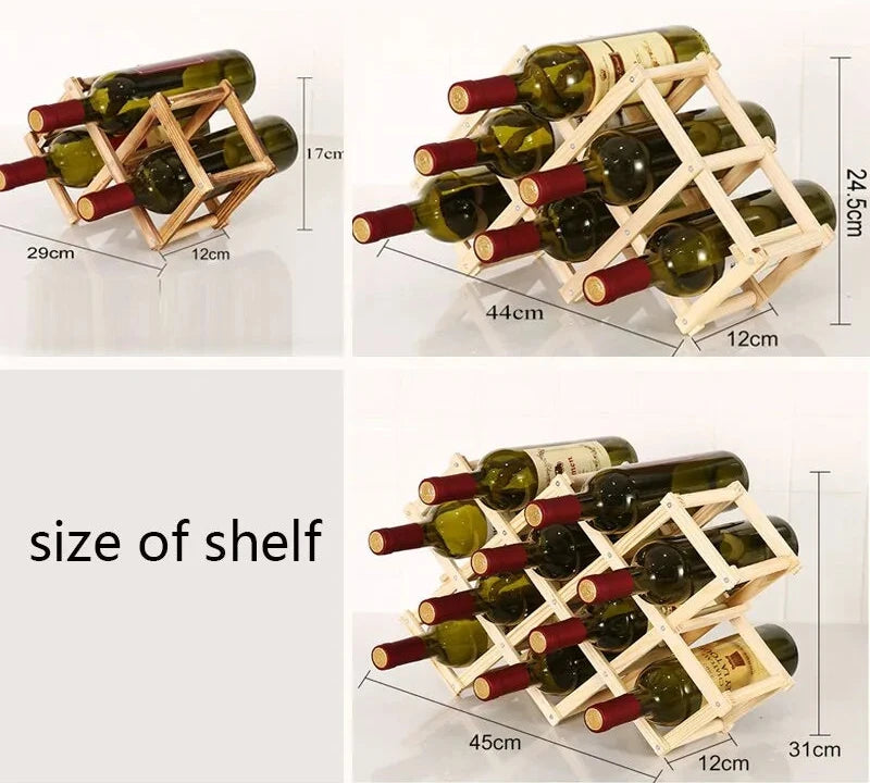 Wooden Wine Rack