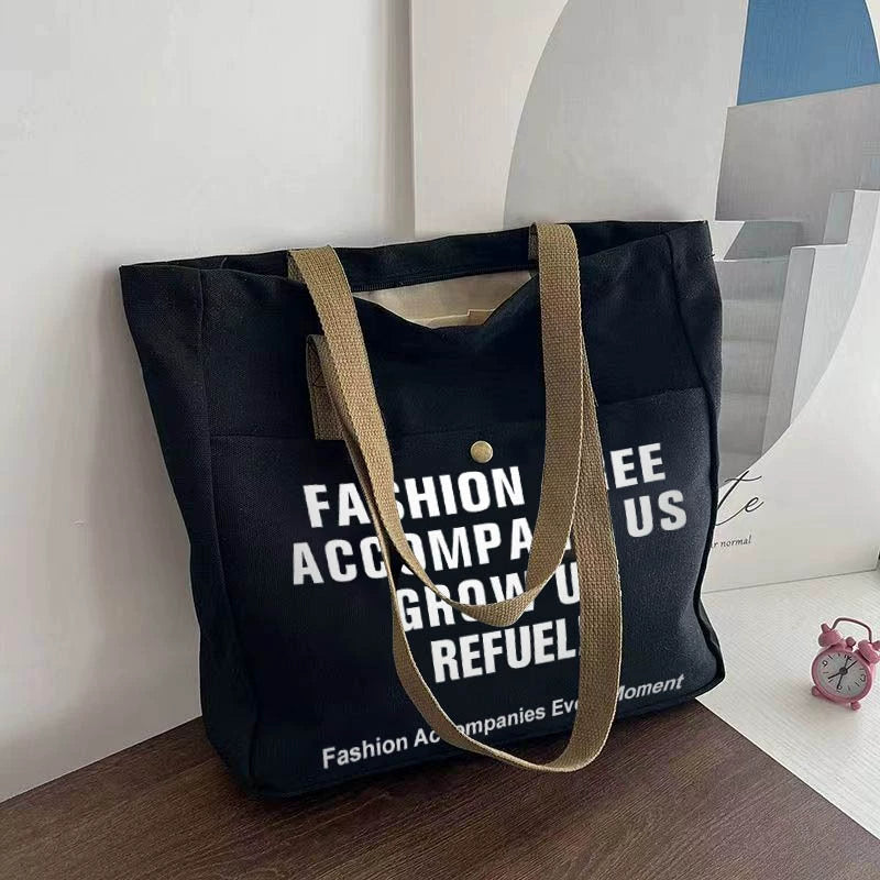 Artsy Student Book Canvas Bag - OLM Store