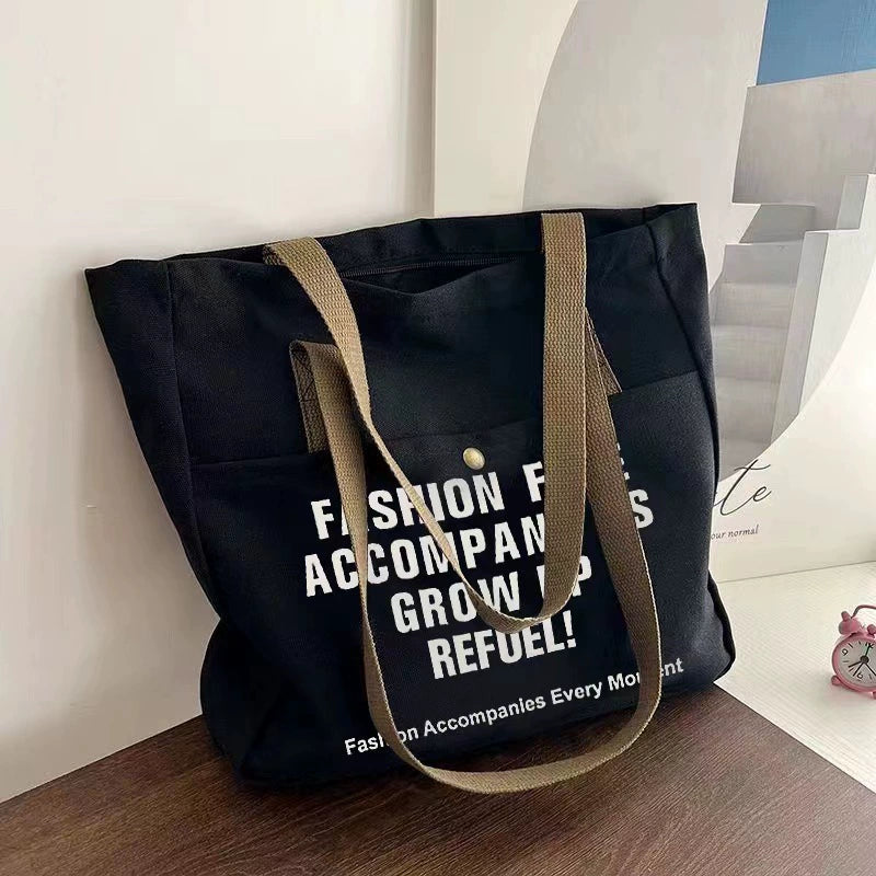 Artsy Student Book Canvas Bag - OLM Store