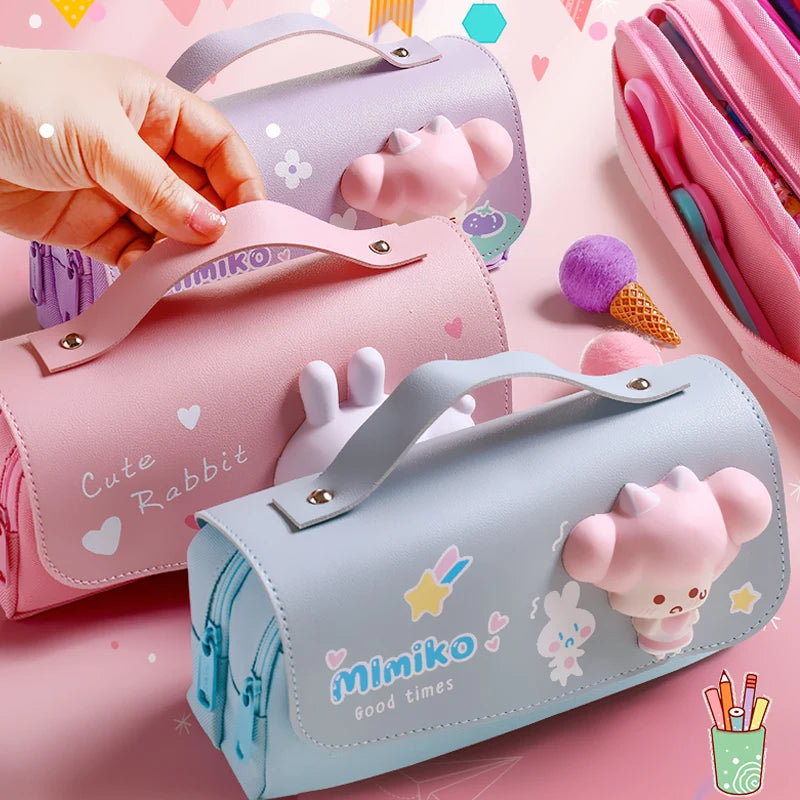 3D Kawaii Pencil Case