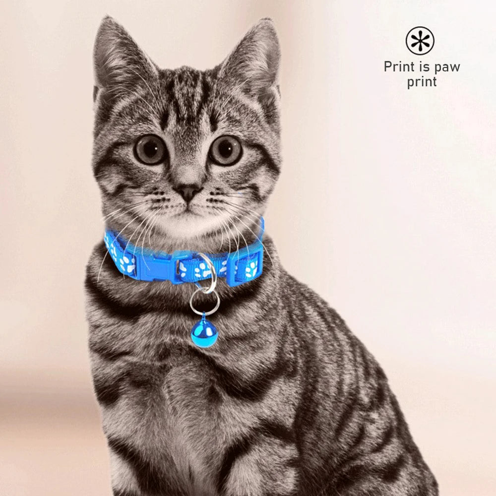 Small Dog and Cat Collar with Bell