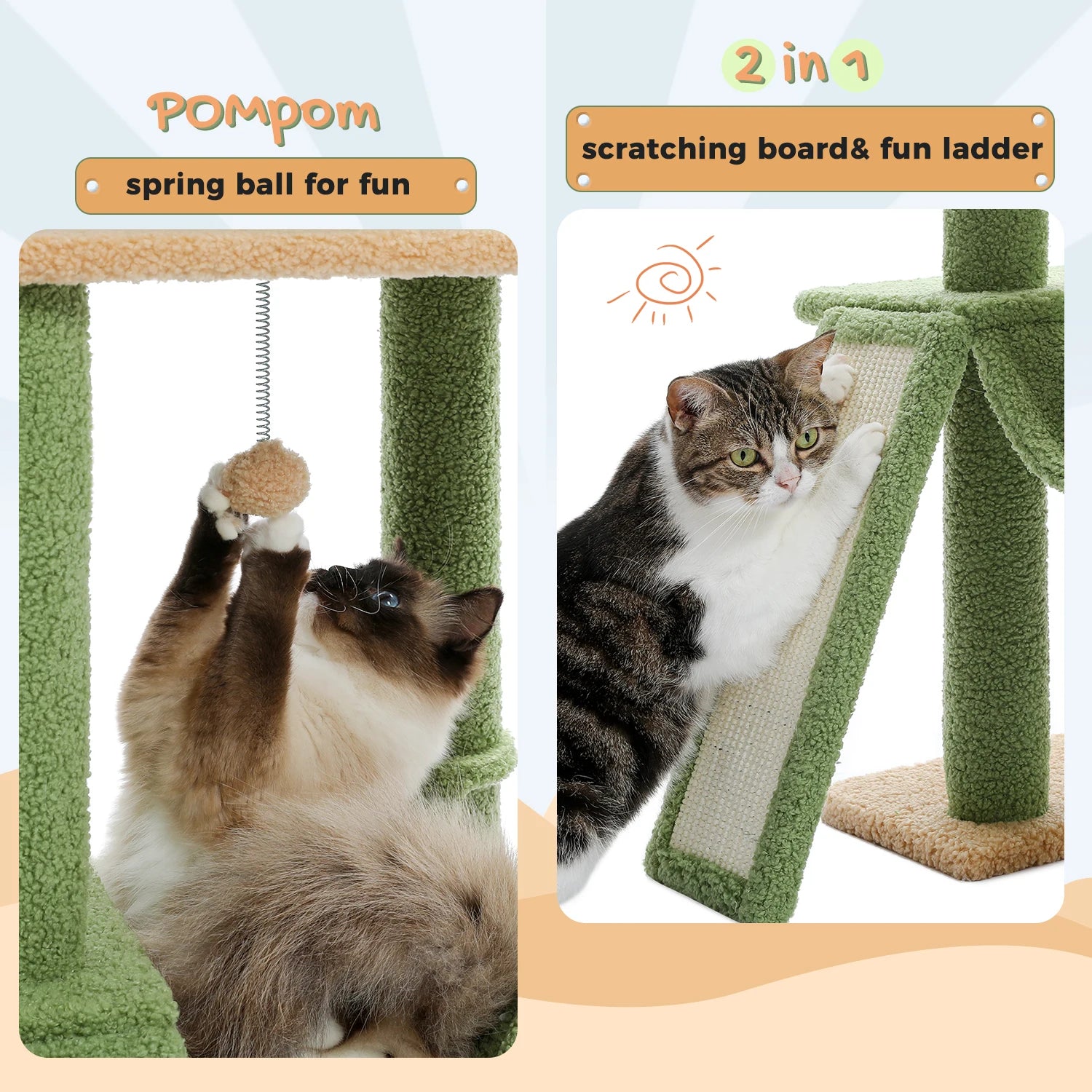 Cactus Cat Tree