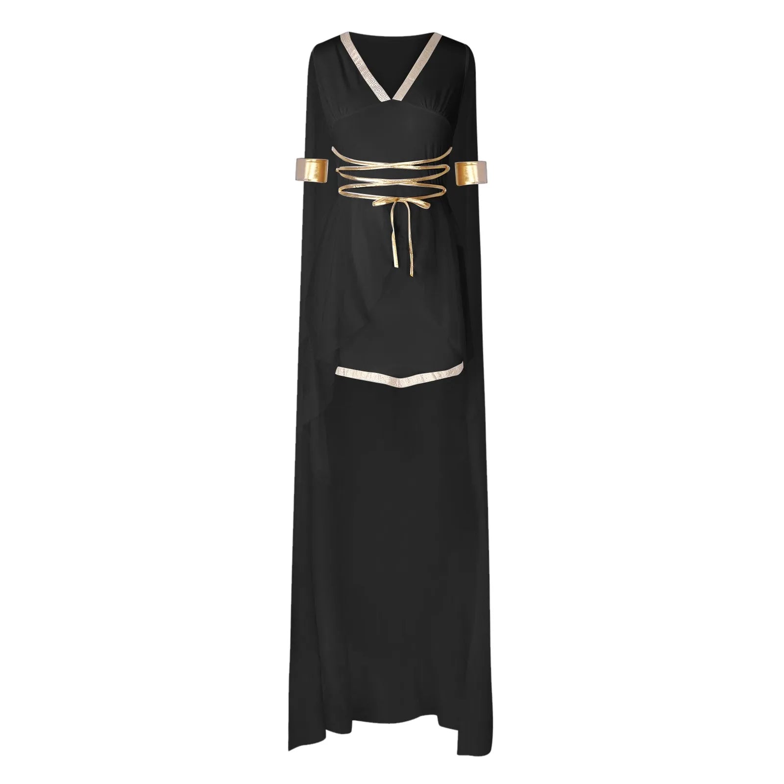 Women’s Greek Goddess Athena Costume | Roman Princess Arabic Robe | Halloween Carnival Cosplay Dress