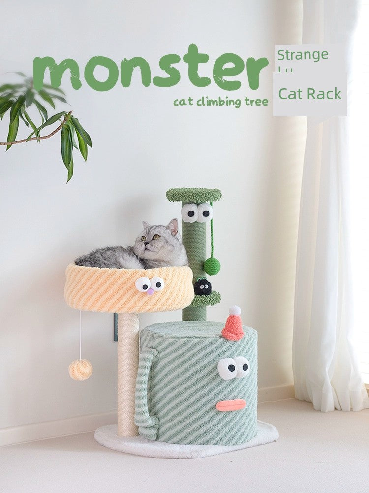 Small Monster Cat Climbing Frame