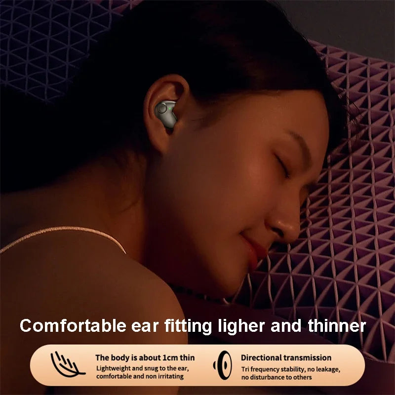 Invisible Sleep Earbuds – TWS Bluetooth 5.3 Ultra‑Comfort Wireless Earphones with Noise Reduction, IPX5 Waterproof Design & Touch Control