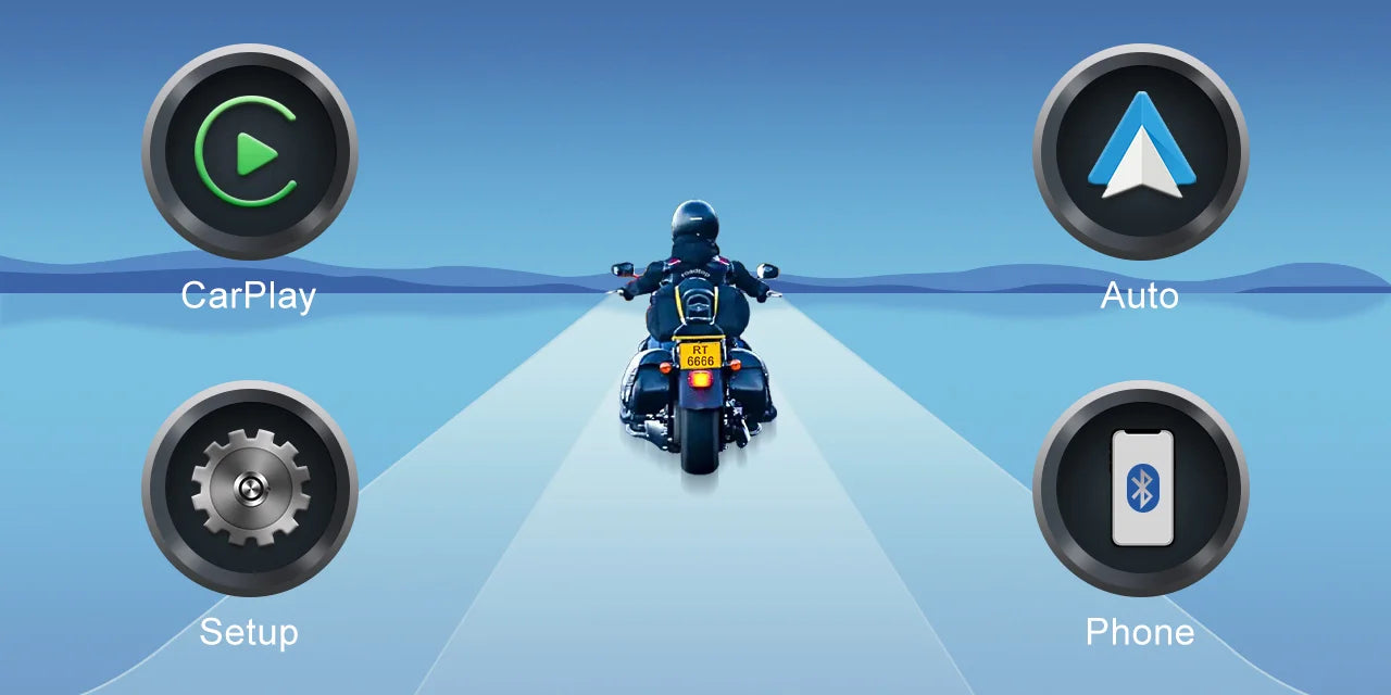 5.98 Inch IPX7 Waterproof Motorcycle Navigation Screen