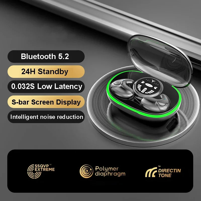 Invisible Sleep Earbuds – TWS Bluetooth 5.3 Ultra‑Comfort Wireless Earphones with Noise Reduction, IPX5 Waterproof Design & Touch Control