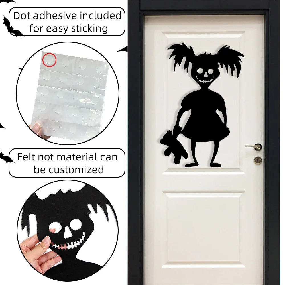 Halloween Door and Window Stickers