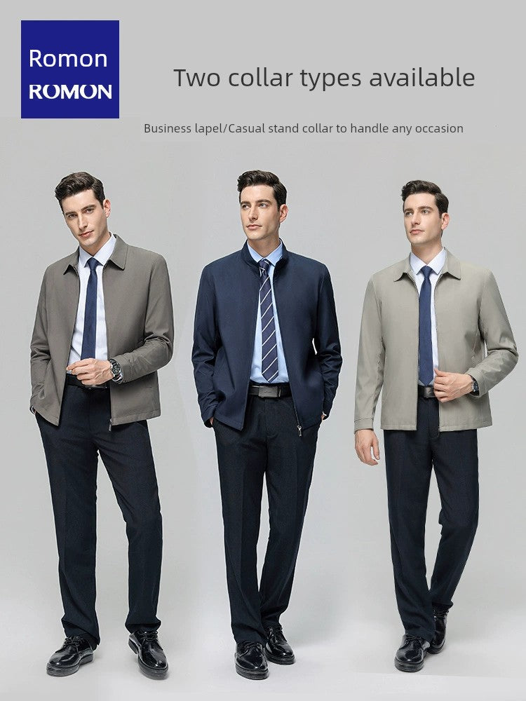 Executive Stand Collar Jacket