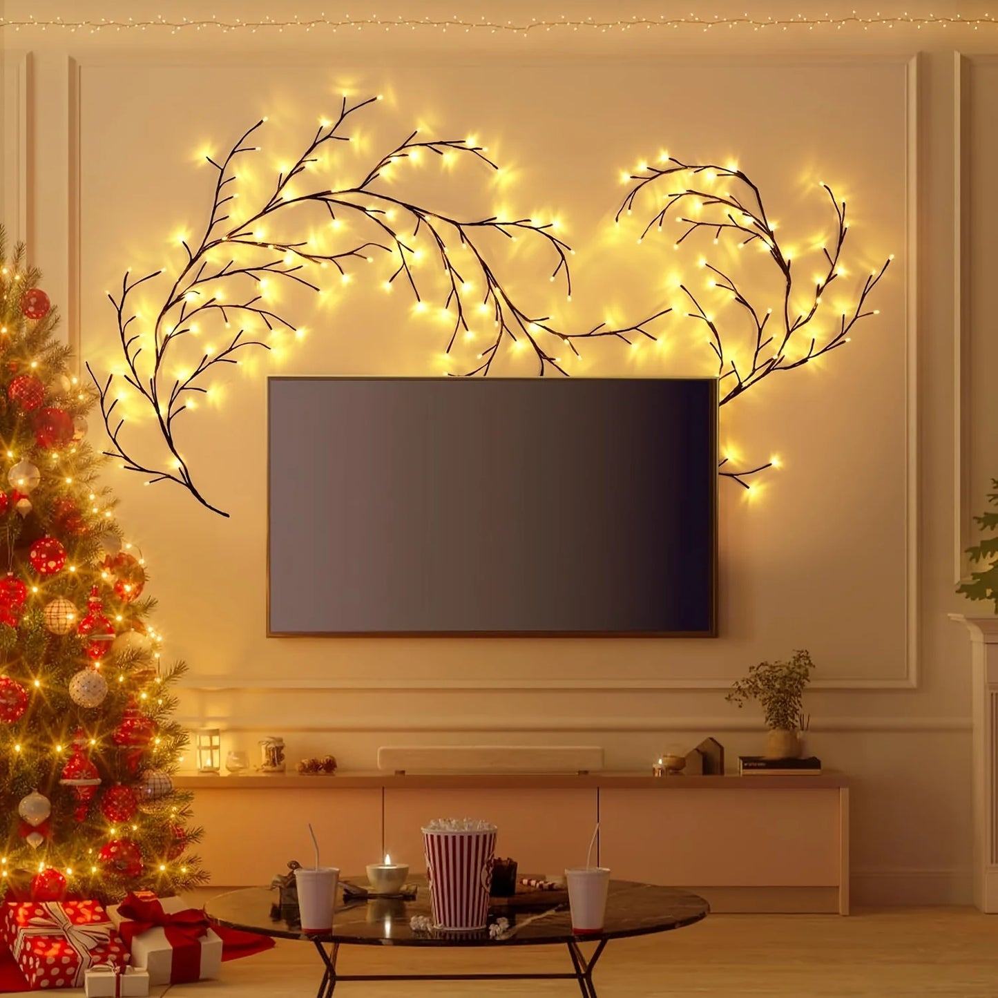 LED Bendable Willow Vine Lights