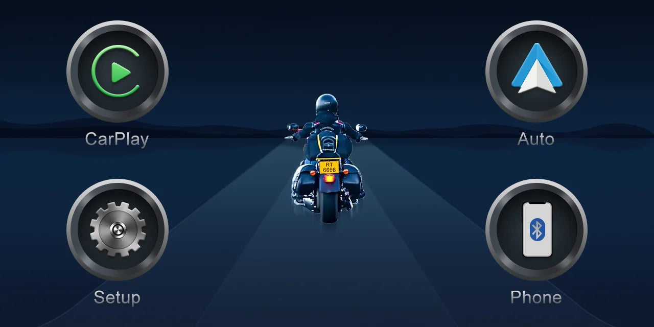 5.98 Inch IPX7 Waterproof Motorcycle Navigation Screen