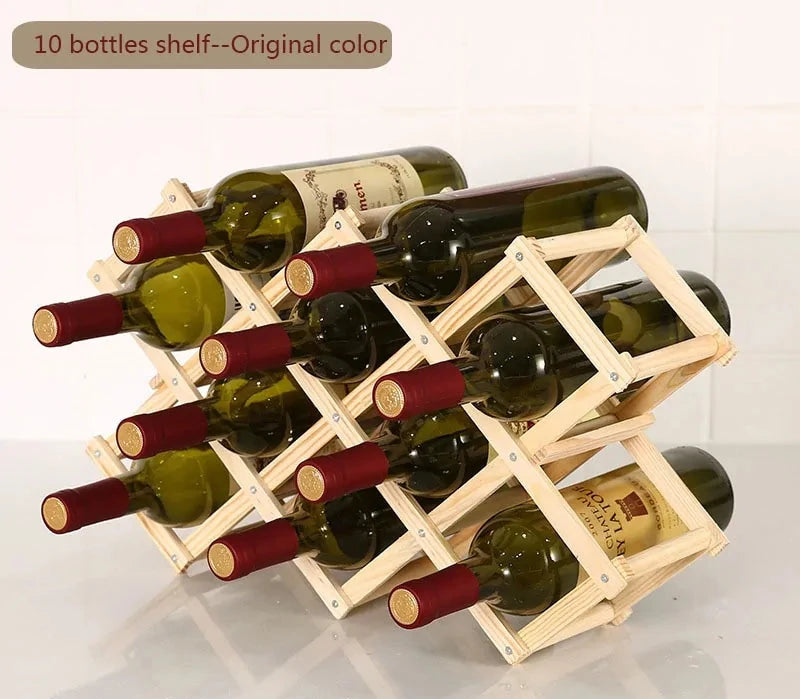 Wooden Wine Rack