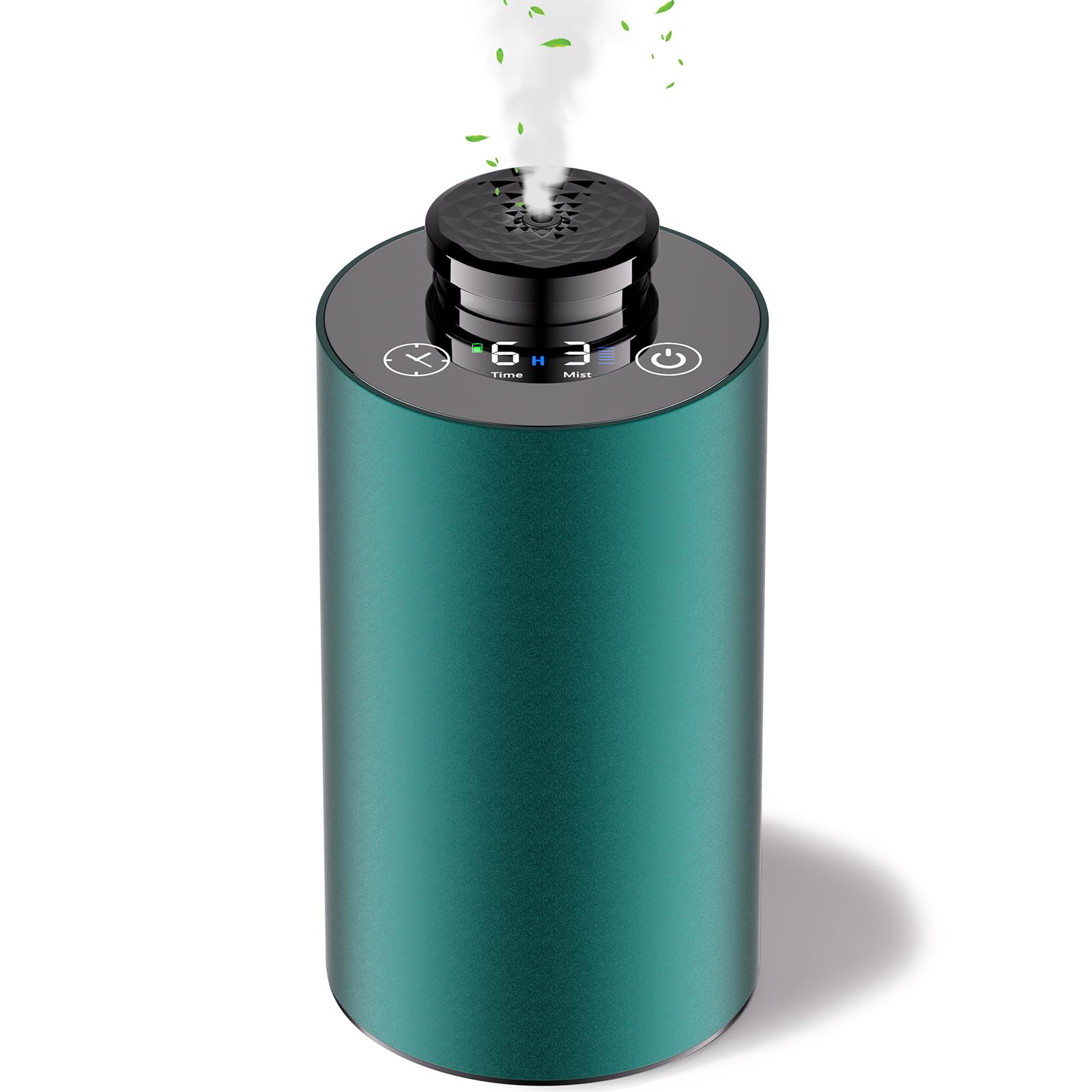Waterless Essential Oil Diffuser – Portable Cordless Car & Home Aromatherapy Scent Machine | Rechargeable Green Air Diffuser