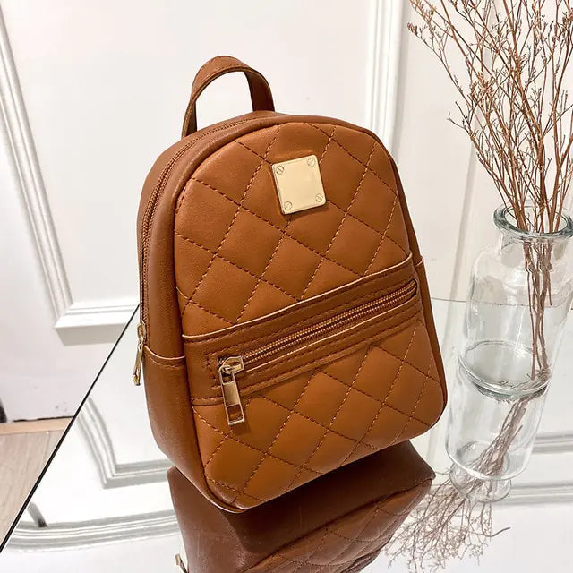 Mini Leather Multifunction Crossbody Bag