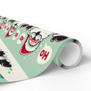 Santa Ho, Ho Print Wrapping Paper