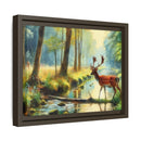 Michelangelo-Style Nature Matte Canvas, Framed (Multi-color)