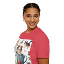 Purr-fect Comfort for Cat Lovers: Unisex Soft-Style T-Shirt