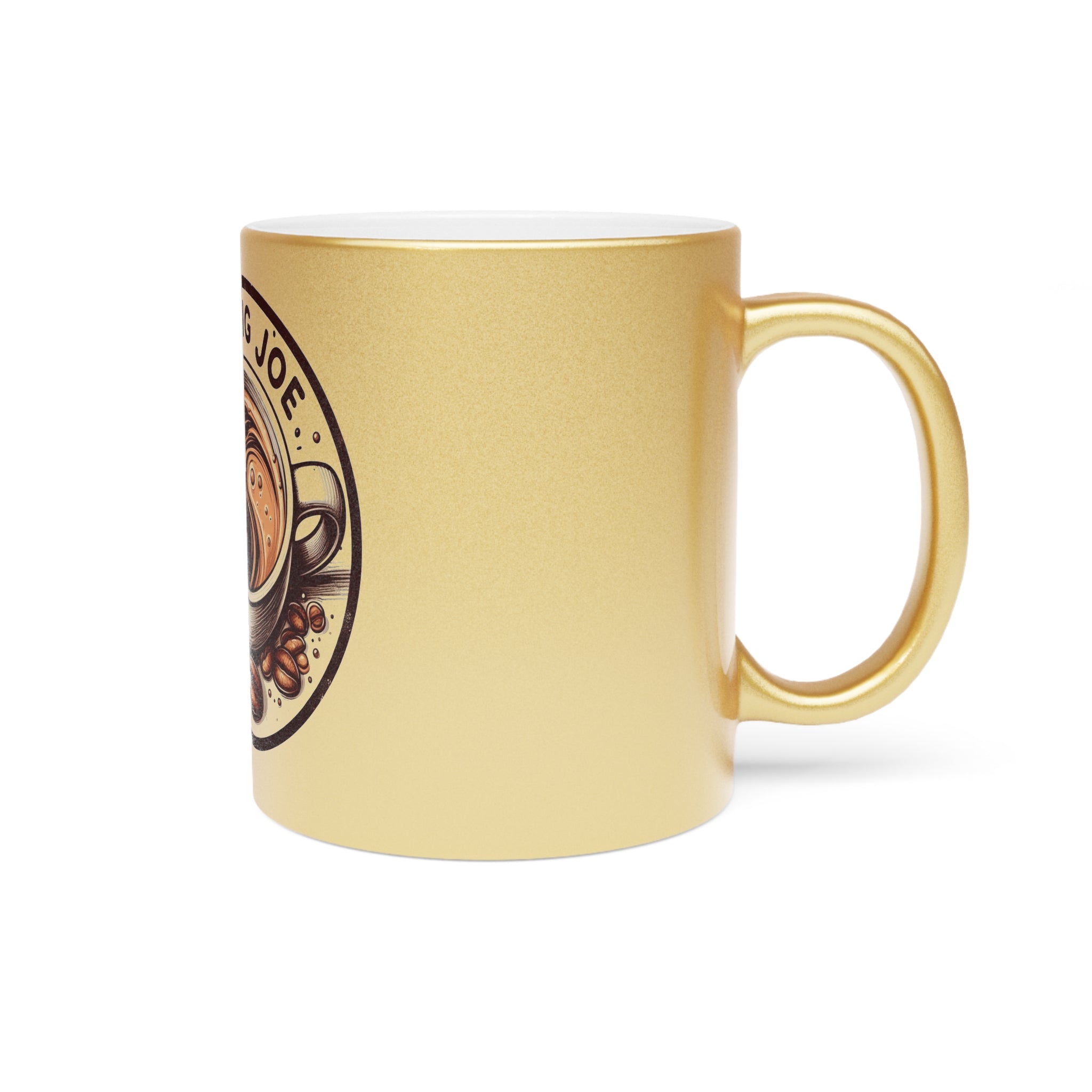 Morning Joe Collection: Metallic Mug (Silver\Gold)