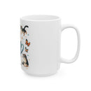 "Kitten in a mug" Ceramic Mug, (11oz, 15oz)