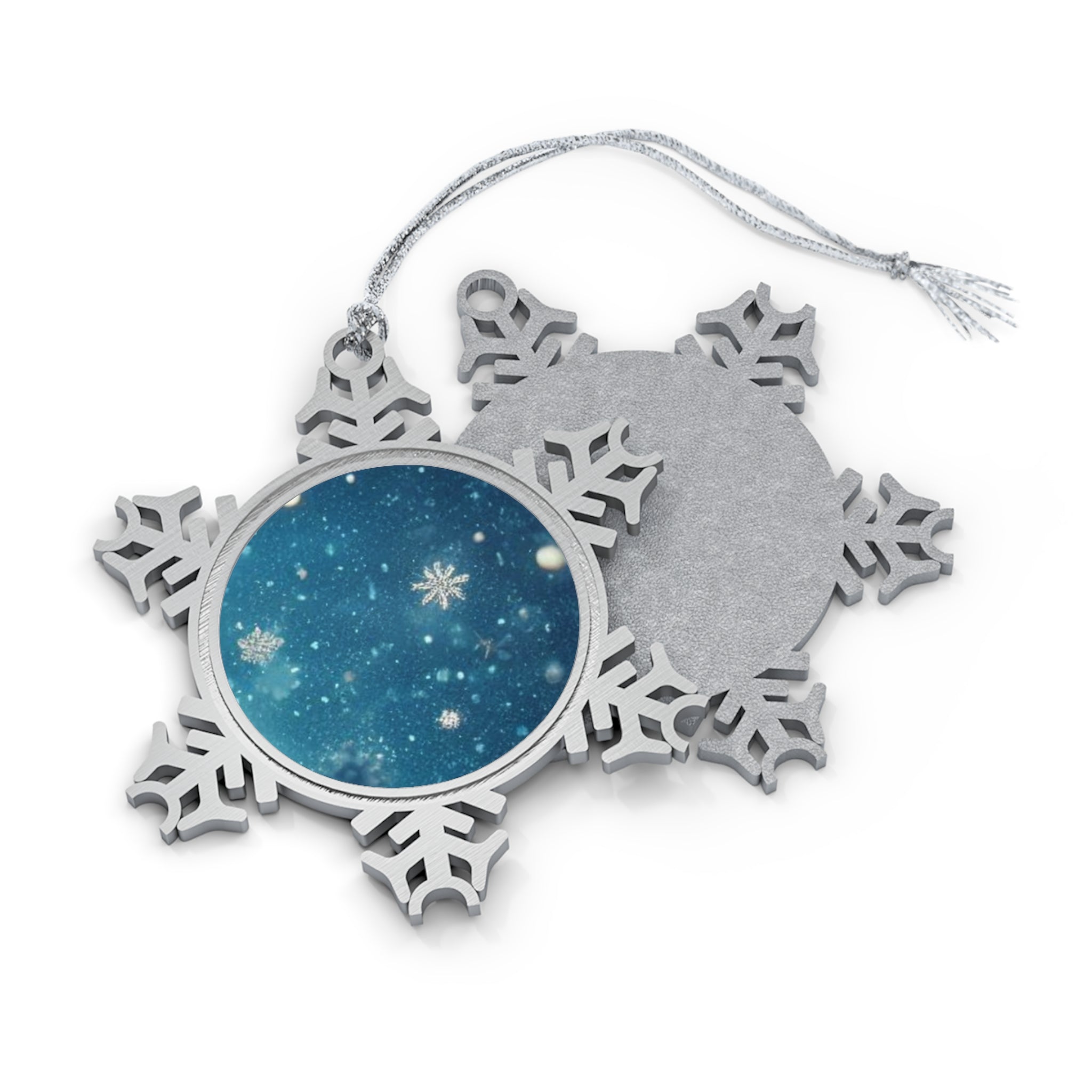 Pewter Snowflake Ornament