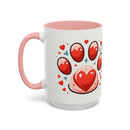 Dog Paw Coffee Accent Coffee Mug (11, 15oz)