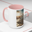 Coffee Beans Accent Coffee Mug (11, 15oz)