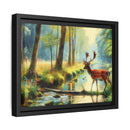 Michelangelo-Style Nature Matte Canvas, Framed (Multi-color)