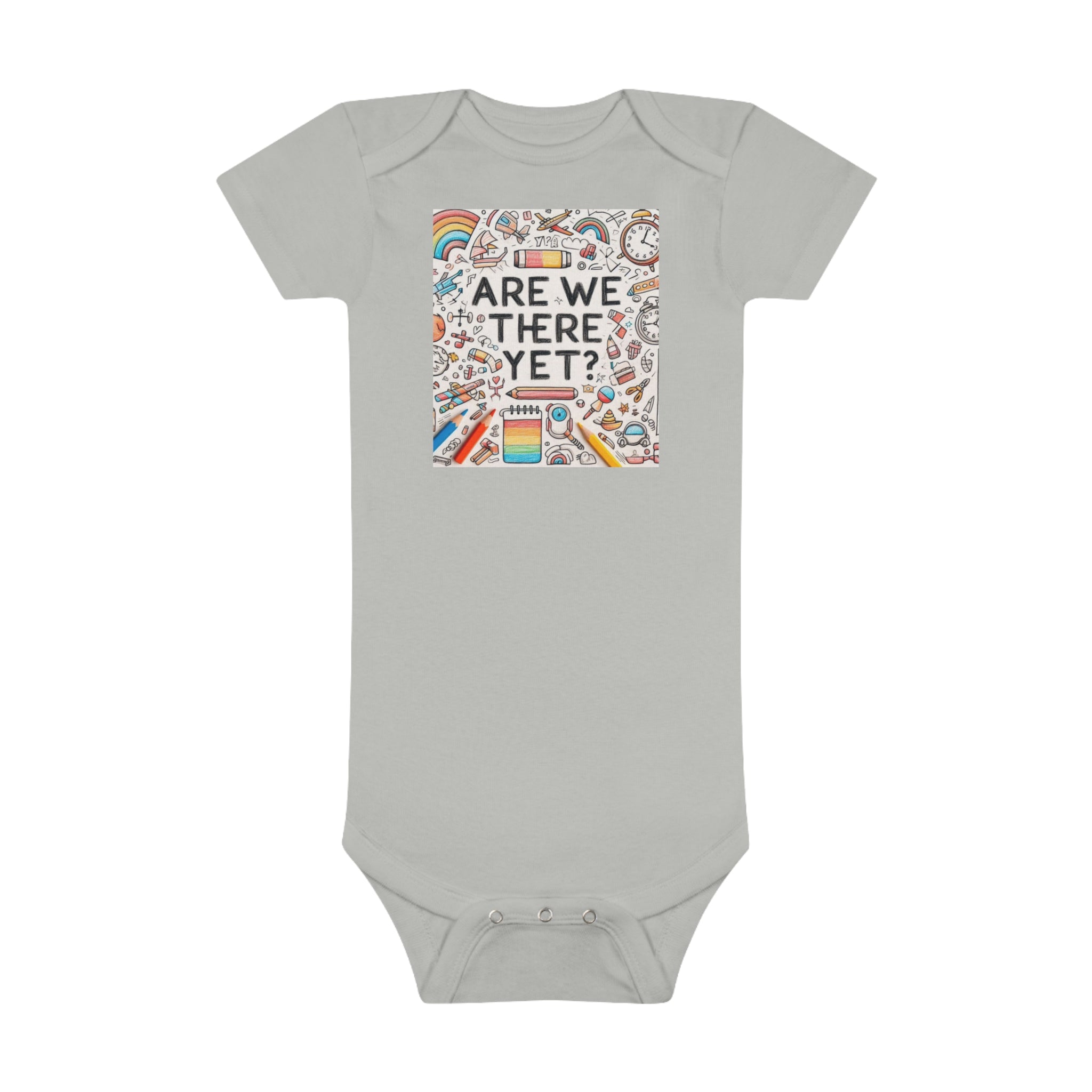 “Are We There Yet?” Baby Short Sleeve Onesie®