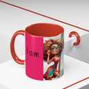 "I Am Beautiful" Accent Coffee Mug (11, 15oz)