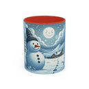 Accent Coffee Mug Snowman (11, 15oz)
