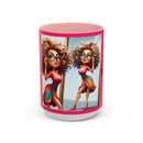 "I Am Beautiful" Accent Coffee Mug (11, 15oz)