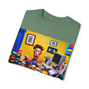 Unisex "Coffee: Because Adulting is Too Hard" Garment-Dyed T-shirt